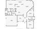 Detailed floor plan showcasing the layout of the home's rooms and dimensions, including a covered patio at 4264 Michaler St, North Port, FL 34286