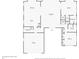 A detailed floor plan of the first floor of the home at 4823 Arlington Rd, Palmetto, FL 34221