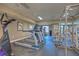 The community gym area featuring treadmills, weight machines and fitness equipment at 800 S Dakota Ave # 429, Tampa, FL 33606