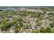Scenic aerial view of a sprawling neighborhood, featuring well-spaced houses, lush greenery, and orderly streets at 8525 N Ola Ave, Tampa, FL 33604