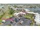 An aerial view of the condos with designated parking spots and waterway views at 1028 Apollo Beach Blvd # 203, Apollo Beach, FL 33572