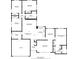 Detailed floorplan showcasing the layout, dimensions, and room arrangements of the home's interior at 13725 Oak Forest N Blvd, Seminole, FL 33776