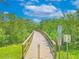 Elevated boardwalk through lush greenery, offering a serene and scenic walking experience in nature at 1807 Split Fork Dr, Oldsmar, FL 34677