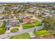 Beautiful aerial view of waterfront homes, lush landscaping, and stunning community with easy access to the water at 2006 Tanglewood Ne Dr, St Petersburg, FL 33702