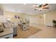 Spacious living room with neutral tones and ample natural light at 2006 Tanglewood Ne Dr, St Petersburg, FL 33702