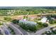 Aerial view showcasing the well-maintained buildings and landscaping at 2581 Countryside Blvd # 2309, Clearwater, FL 33761
