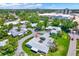 Aerial view of the community, showing lush landscaping and well-maintained homes at 3146 37Th S Ln # A, St Petersburg, FL 33711