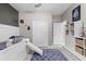 This is a cozy bedroom with a unique built-in bed with a slide for children to play on at 32193 Watoga Loop, Wesley Chapel, FL 33543