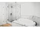 Bright bathroom featuring marble tile shower, stand alone tub with modern matte black plumbing fixtures at 3908 Douglas Hill Pl, Parrish, FL 34219