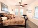 Comfortable bedroom with neutral tones, offering a peaceful retreat at 6801 S Sparkman St, Tampa, FL 33616