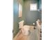 Tastefully decorated powder room features stylish decor and natural light at 6801 S Sparkman St, Tampa, FL 33616