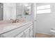 Clean bathroom with vanity, and an open layout, offering comfort and functionality for daily routines at 10213 Westport Ct, Tampa, FL 33615