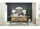 Home office featuring modern decor, a stylish desk, and ample natural light at 13510 White Gold Run, Parrish, FL 34219