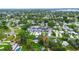 Picturesque aerial shot of a lush, green community near the water and residential area at 1726 Massachusetts Ne Ave, St Petersburg, FL 33703