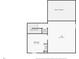 Second floor plan featuring a loft, bedroom, and utility closet, offering a clear view of the upper level layout at 1741 Beaconsfield Dr, Wesley Chapel, FL 33543