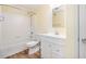 Bathroom featuring a tub and shower combination and a white vanity at 18533 Bridle Club Dr # 18533, Tampa, FL 33647