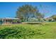 The dog park at this community is sectioned off for large and small dogs and offers shaded seating at 2261 Swedish Dr # 47, Clearwater, FL 33763