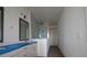 Bright bathroom with a walk-in shower, contemporary fixtures, and ample counter space at 2824 Marrakesh Ln, Sarasota, FL 34234