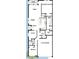 Floor plan showcasing a two-car garage, lanai, owner's retreat, study, and two bathrooms at 2824 Marrakesh Ln, Sarasota, FL 34234