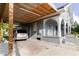 View of the covered carport and the house's exterior at 2825 N Taliaferro N Ave, Tampa, FL 33602