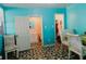 Hallway showing the bathroom and closet at 2825 N Taliaferro N Ave, Tampa, FL 33602