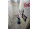 Well-lit hallway with closet space and decorative wall accents at 3632 15Th S Ave, St Petersburg, FL 33711