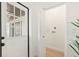 View of door and opening to a bright laundry room with hookups at 4012 W Pearl Ave, Tampa, FL 33611