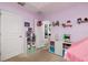 Bedroom with ensuite bathroom and shelving unit at 4301 5Th N Ave, St Petersburg, FL 33713
