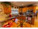 Beautiful kitchen featuring granite countertops, stainless steel appliances, and wooden cabinets at 502 Dewolf Rd, Brandon, FL 33511