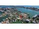 Exclusive waterfront community with a fantastic neighborhood canal system leading to the open sea and beautiful home styles at 511 Island Way, Clearwater Beach, FL 33767