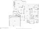 Detailed floor plan showcasing the layout of the home, including the garage, bedrooms, and living spaces at 5287 61St S Ave, St Petersburg, FL 33715