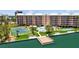 Waterfront condo with pool, tennis court, and boat dock, offering amazing amenities at 5445 Gulf Blvd # 210, St Pete Beach, FL 33706