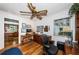 Dedicated home office with desk, filing cabinets, and view to kitchen for convenient work at 5919 35Th N Ave, St Petersburg, FL 33703