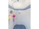 Enclosed tile shower features updated fixtures, tiled floor and walls, and lots of natural light at 5919 35Th N Ave, St Petersburg, FL 33703
