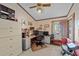 Well-lit home office space with a large desk and plenty of storage at 625 Fayette S Dr, Safety Harbor, FL 34695