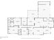 Detailed floor plan showcasing the layout of rooms, including bedrooms, bathrooms, living spaces, and kitchen, for layout overview at 7002 Doreen St, Tampa, FL 33617
