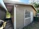 Exterior of shed in backyard at 7806 N Orleans Ave, Tampa, FL 33604