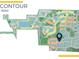 Community map showing streets, landscaping, ponds, walking trails and amenities at 10486 Sea Breeze Ridge Dr, Englewood, FL 34223