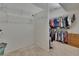 Walk-in closet with wire shelving for storage and organization at 10515 Canary Isle Dr, Tampa, FL 33647