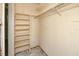 Empty closet ready for your designs, featuring a shelf and rod at 11465 7Th E St, Treasure Island, FL 33706