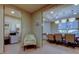 Shared office space featuring table with rolling chairs and a printer at 1200 Gulf Blvd # 1704, Clearwater Beach, FL 33767