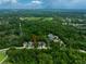 Aerial view of a neighborhood surrounded by lush trees and greenery at 12208 Mcmullen Loop, Riverview, FL 33569