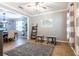 A bonus room with tile flooring can be used for studying or playing games at 12208 Mcmullen Loop, Riverview, FL 33569
