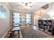 Bright and open living space with neutral paint and tile floors, ready for school time at 12208 Mcmullen Loop, Riverview, FL 33569