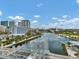 Wide cityscape view features modern buildings, a waterway with bridges, and clear blue skies at 1501 Doyle Carlton Dr # 303, Tampa, FL 33602