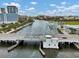 Stunning view captures a cityscape with a waterway, bridges, and clear blue skies with scattered clouds at 1501 Doyle Carlton Dr # 303, Tampa, FL 33602