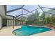 Inviting screened-in pool with ample patio space, perfect for relaxation at 15917 Crying Wind Dr, Tampa, FL 33624