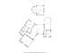 Floor plan showing the layout of the home, with the primary bedroom, kitchen, and living room at 17077 Dolphin Dr, North Redington Beach, FL 33708