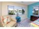 Cozy bedroom with waterfront view, creating a serene and comfortable space at 2096 Massachusetts Ne Ave, St Petersburg, FL 33703