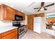 Well-equipped kitchen with stainless steel appliances and ample cabinet space at 2096 Massachusetts Ne Ave, St Petersburg, FL 33703